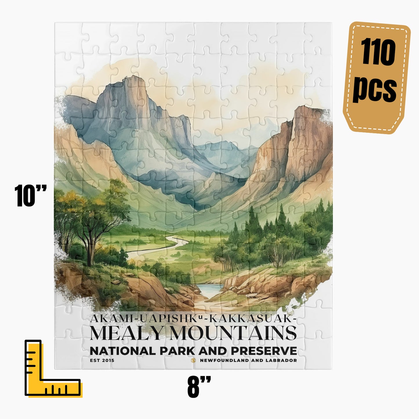 Akami-Uapishk-KakKasuak-Mealy Mountains National Park Puzzle | S04