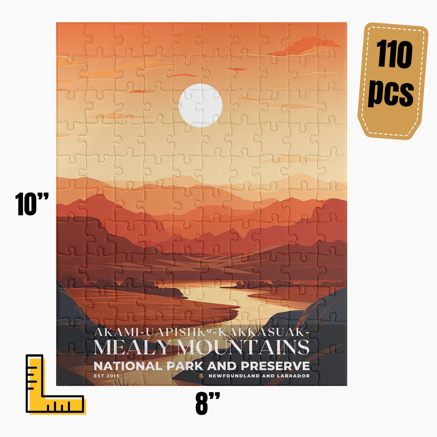 Akami-Uapishk-KakKasuak-Mealy Mountains National Park Puzzle | S03