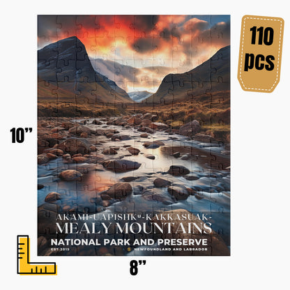 Akami-Uapishk-KakKasuak-Mealy Mountains National Park Puzzle | S10