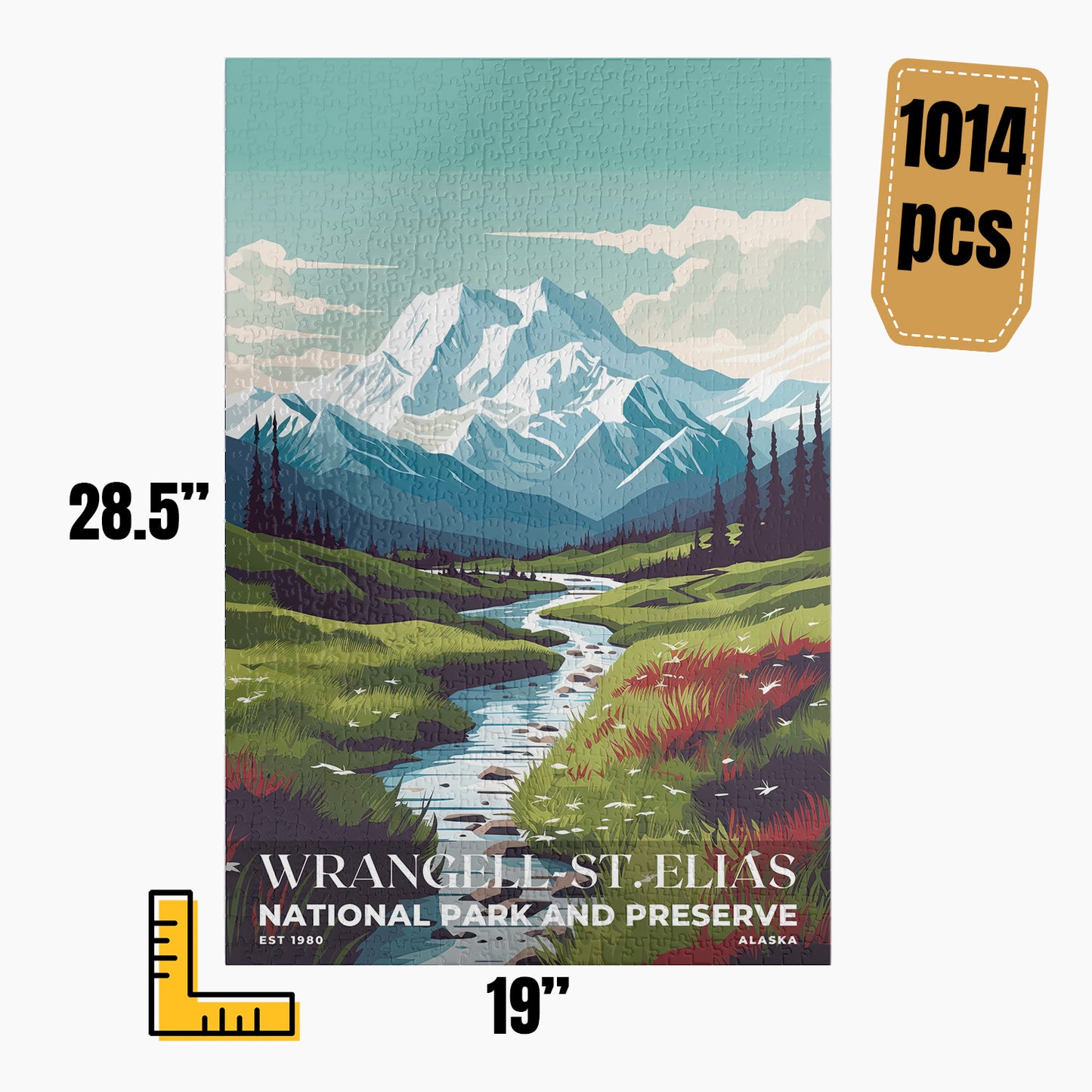 Wrangell-St. Elias National Park Puzzle | S03