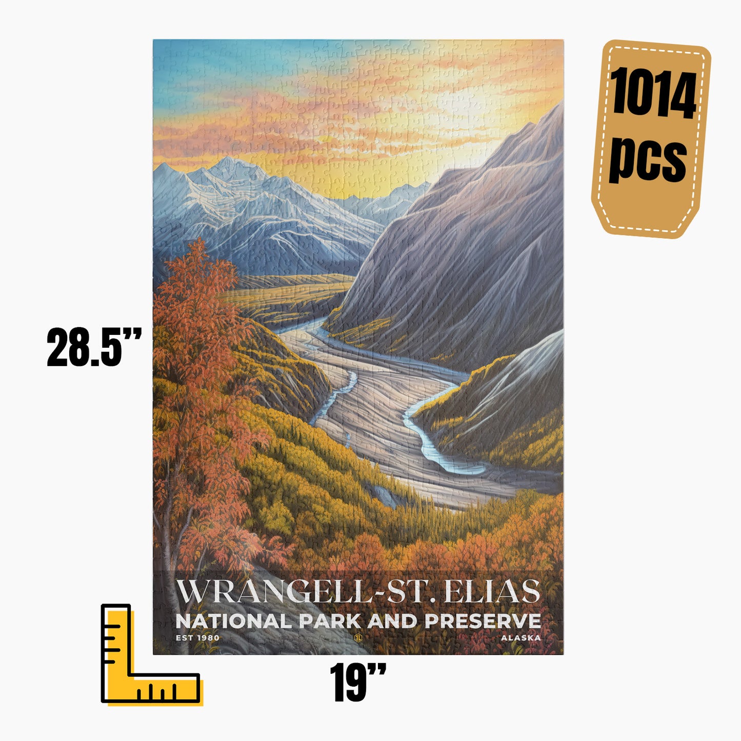 Wrangell-St. Elias National Park Puzzle | S02