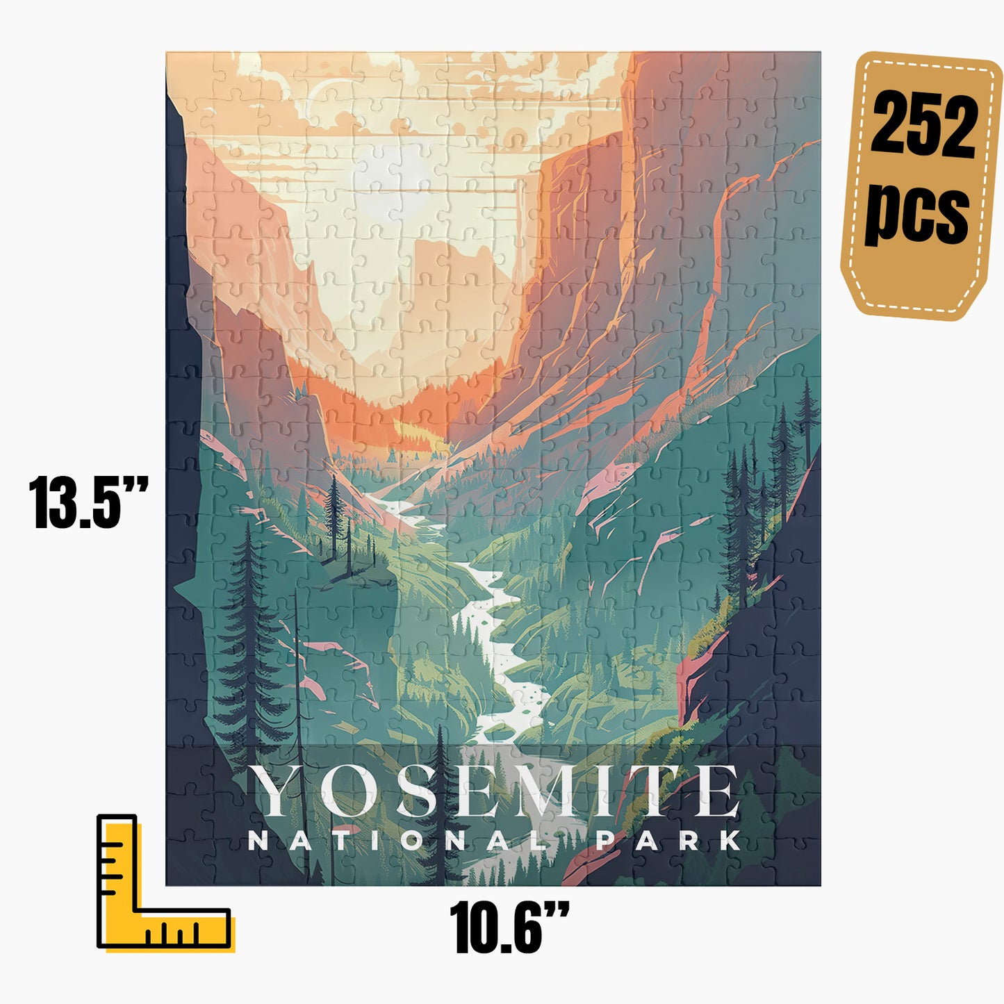 Yosemite National Park Puzzle | S01