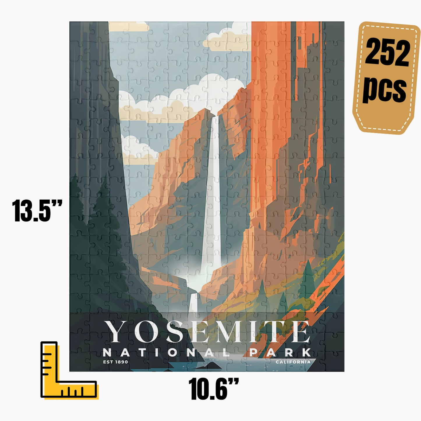 Yosemite National Park Puzzle | S03