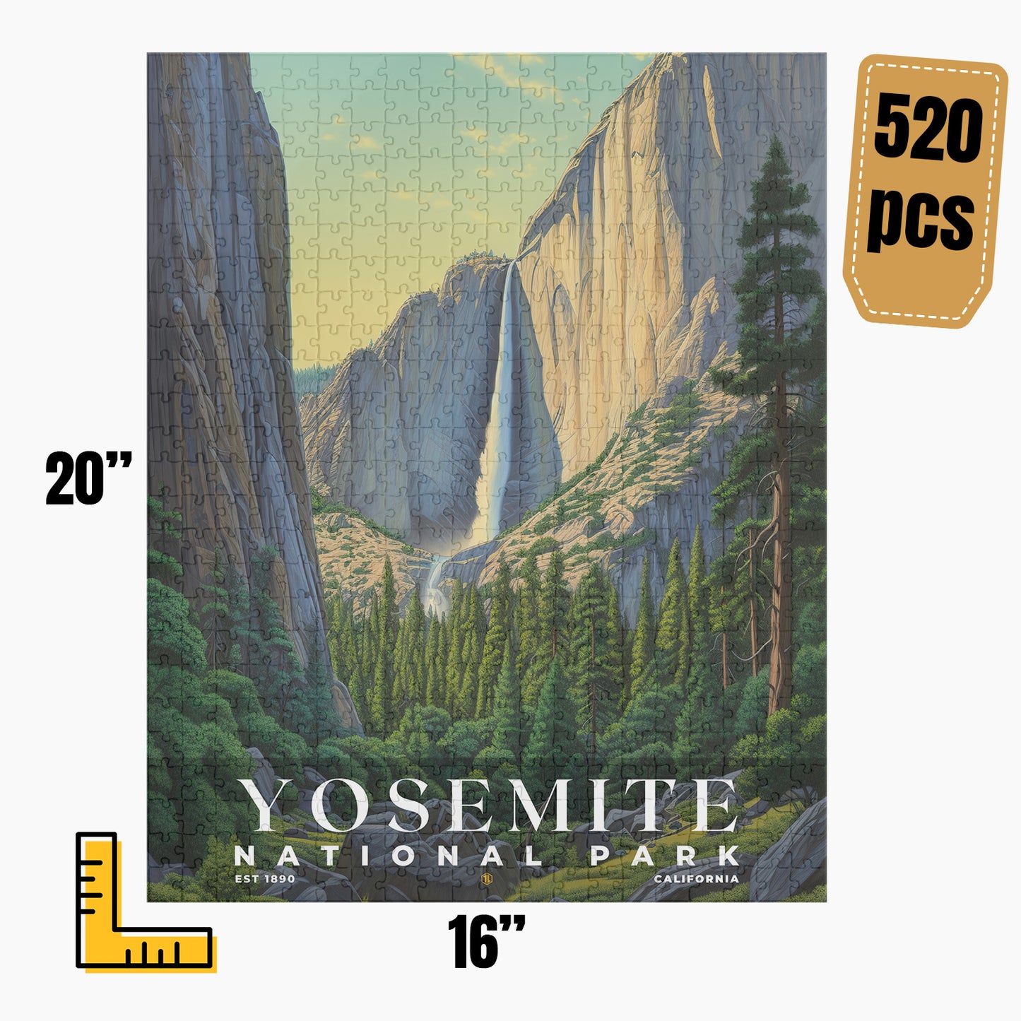 Yosemite National Park Puzzle | S02