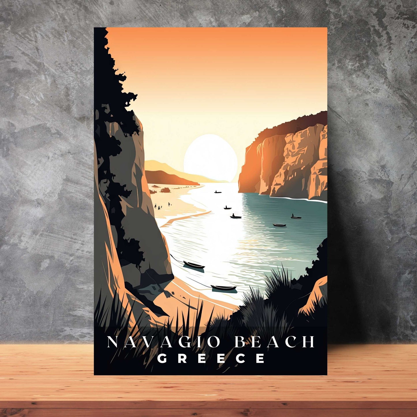 Navagio Beach Poster | S01