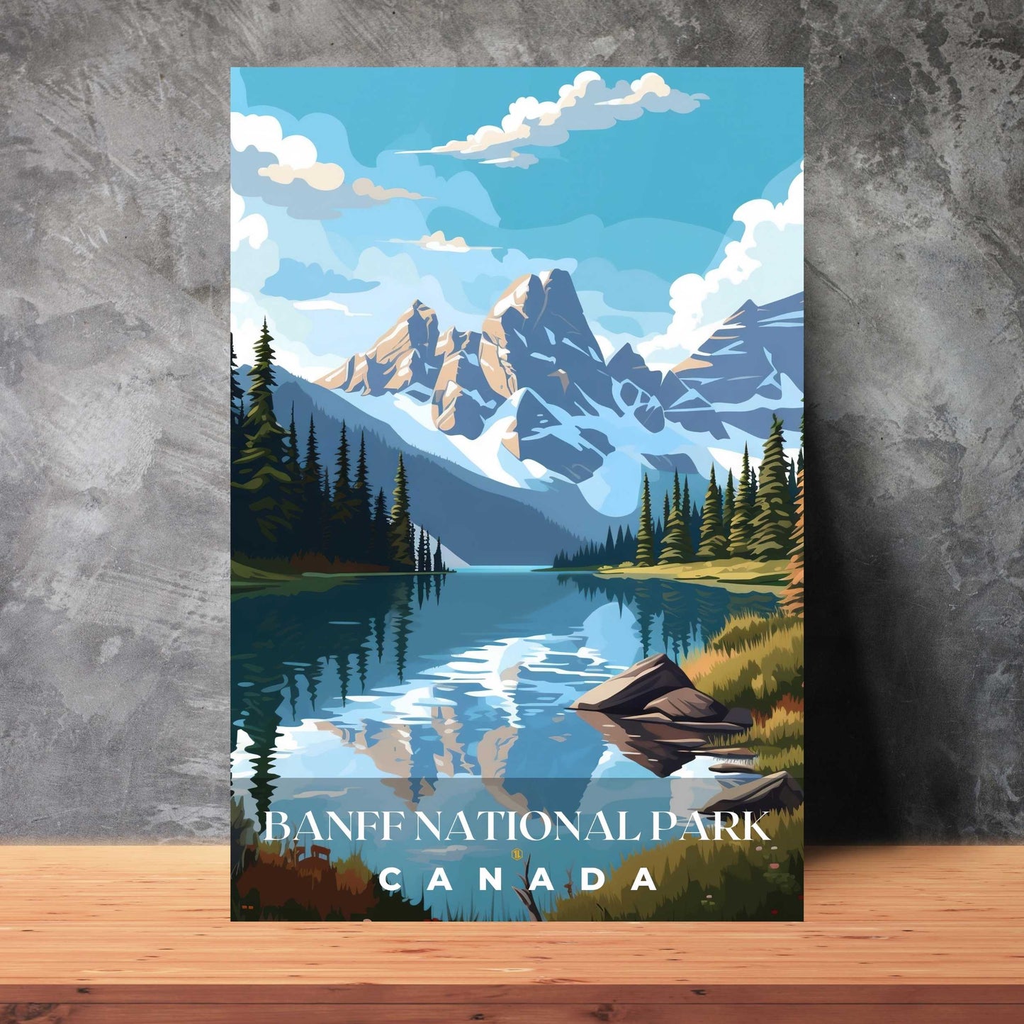 Banff National Park Poster | S01