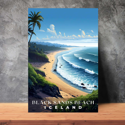 Black Sands Beach Poster | S01