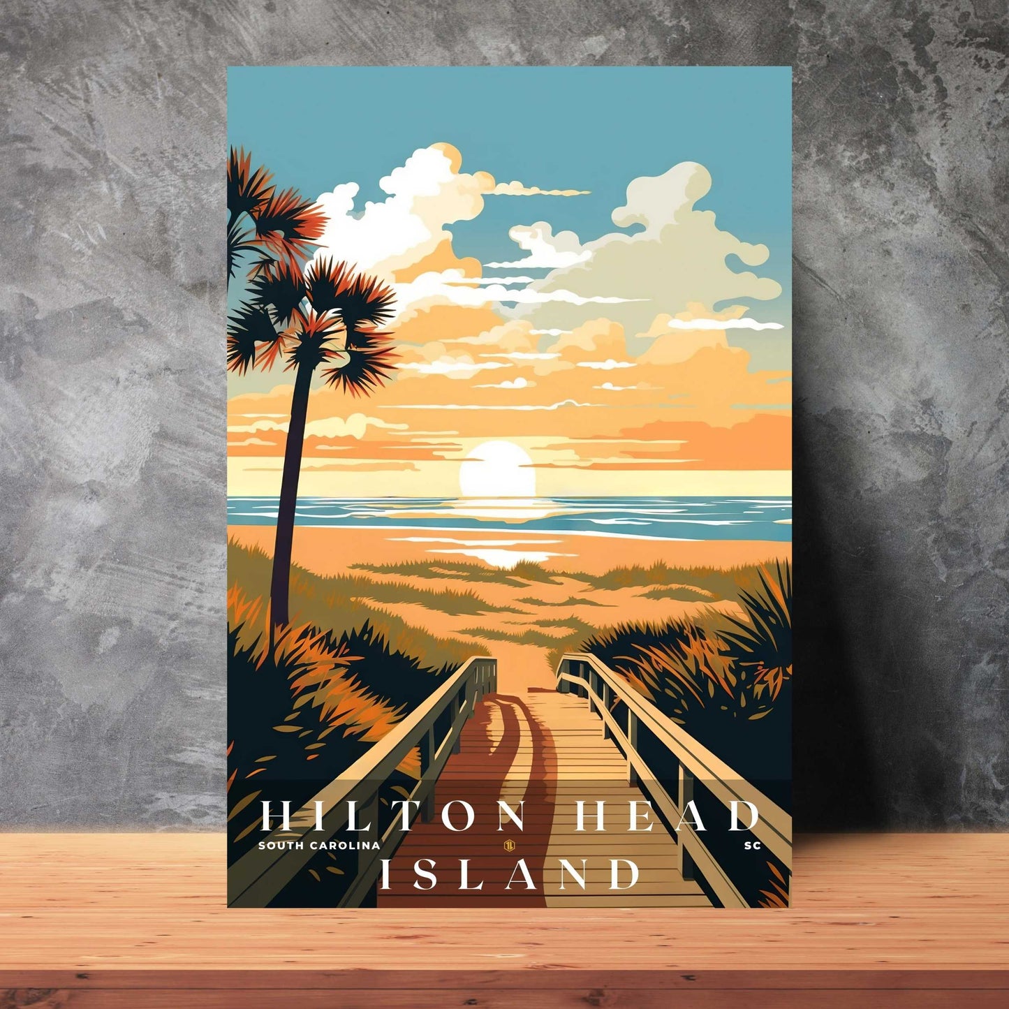 Hilton Head Island Poster | US Travel | S01