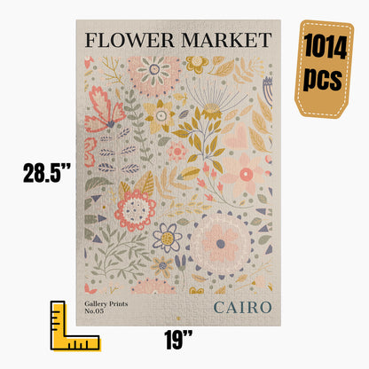 Cairo Flower Market Puzzle | S01