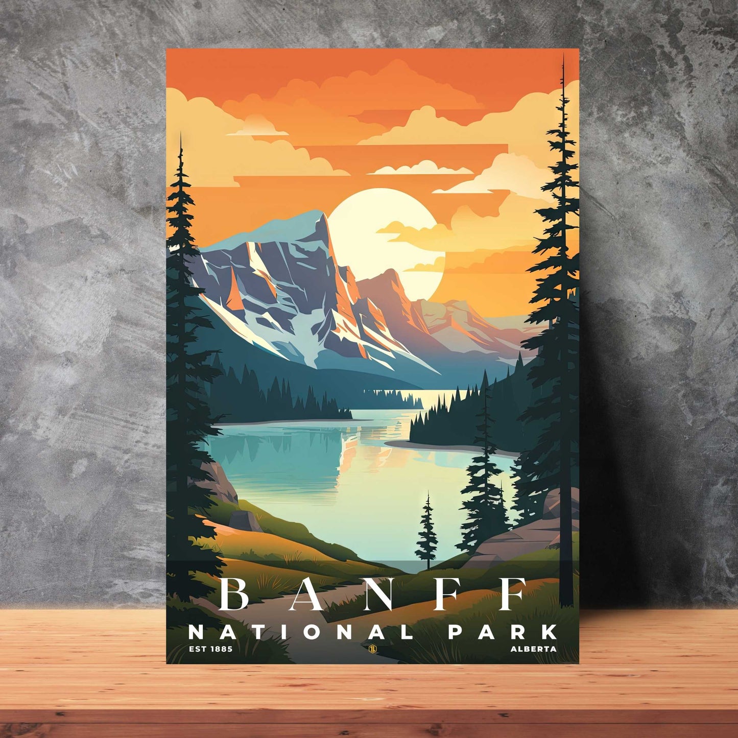 Banff National Park Poster | S05