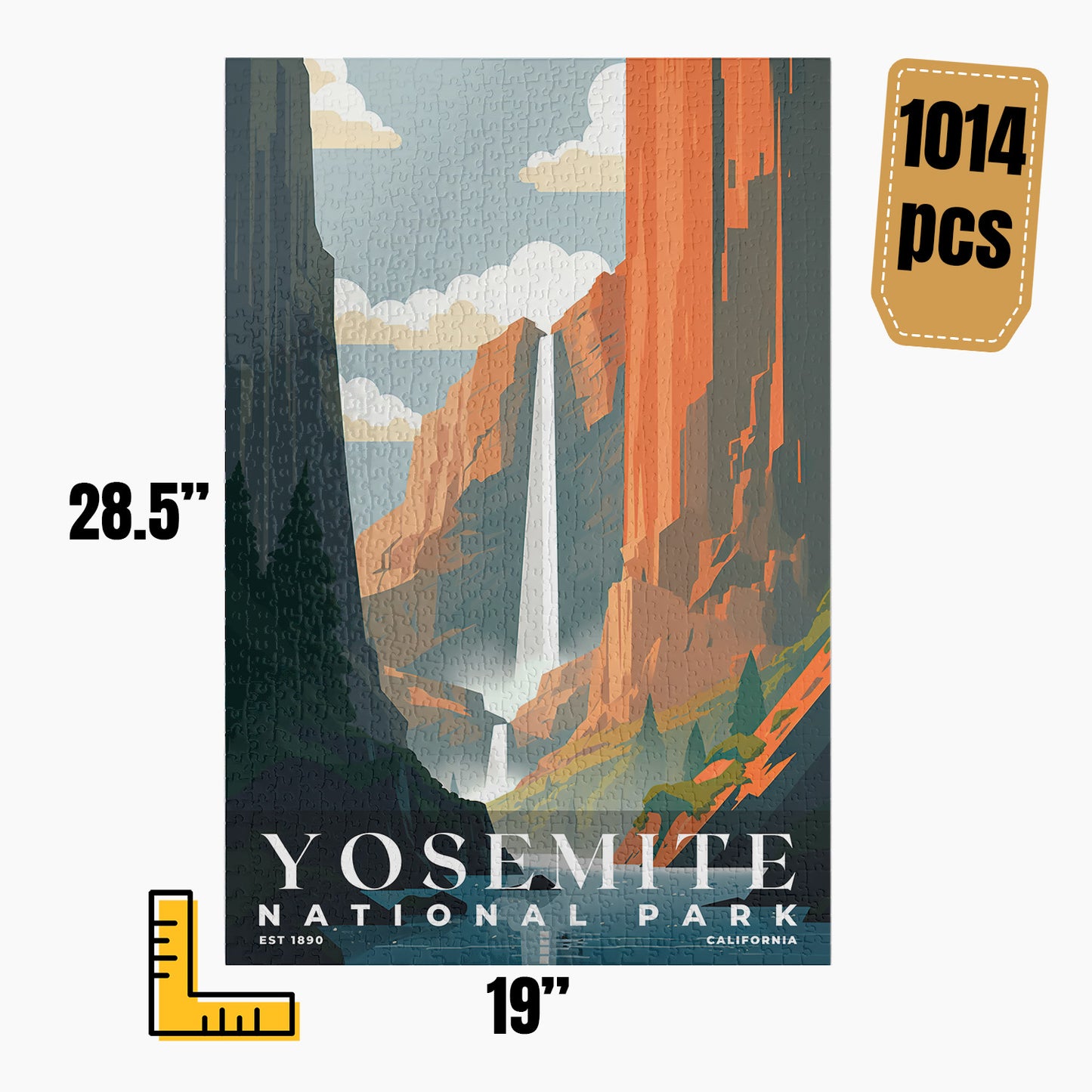 Yosemite National Park Puzzle | S03