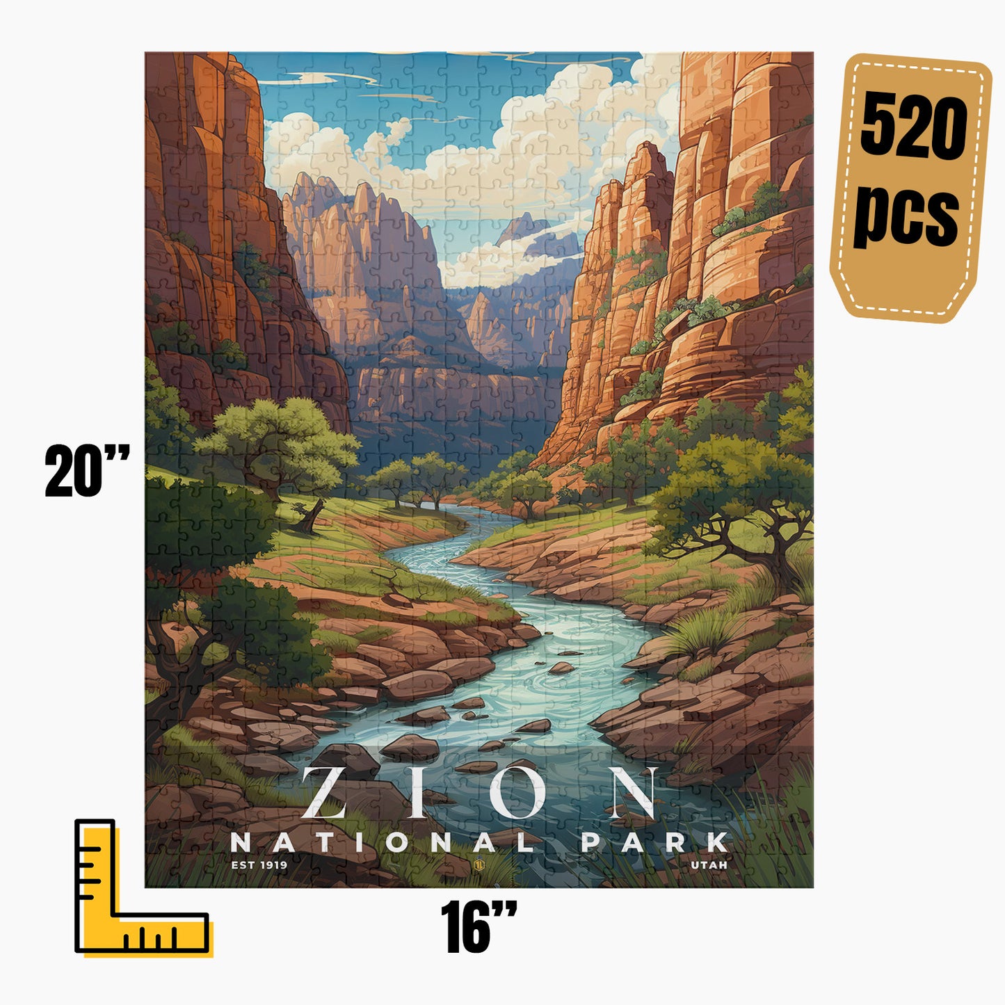 Zion National Park Puzzle | S07