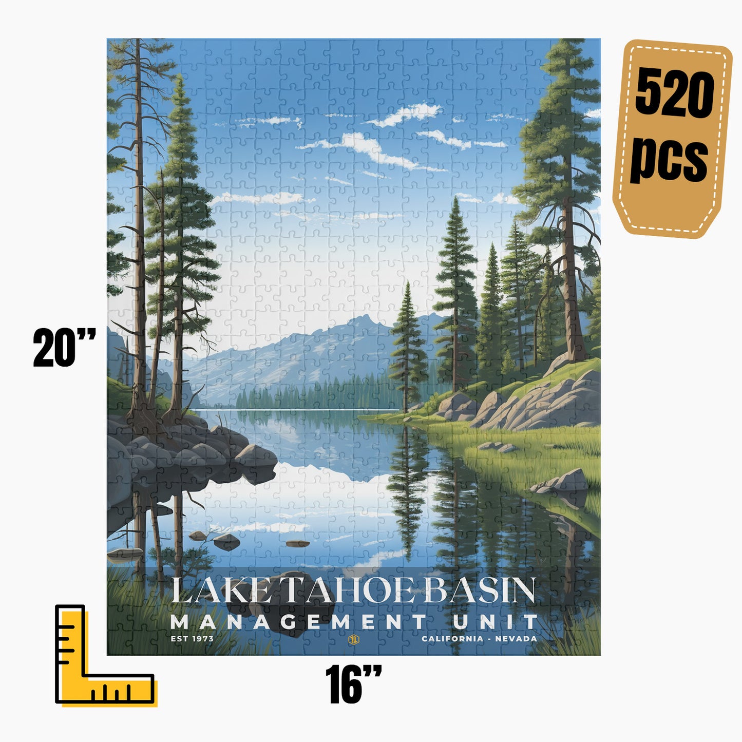 Lake Tahoe Basin Management Unit National Forest Puzzle | S01