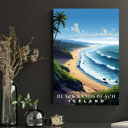 Black Sands Beach Poster | S01