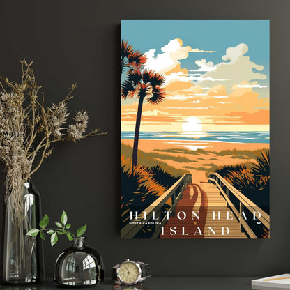 Hilton Head Island Poster | US Travel | S01