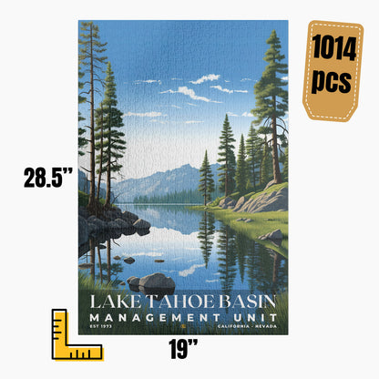 Lake Tahoe Basin Management Unit National Forest Puzzle | S01