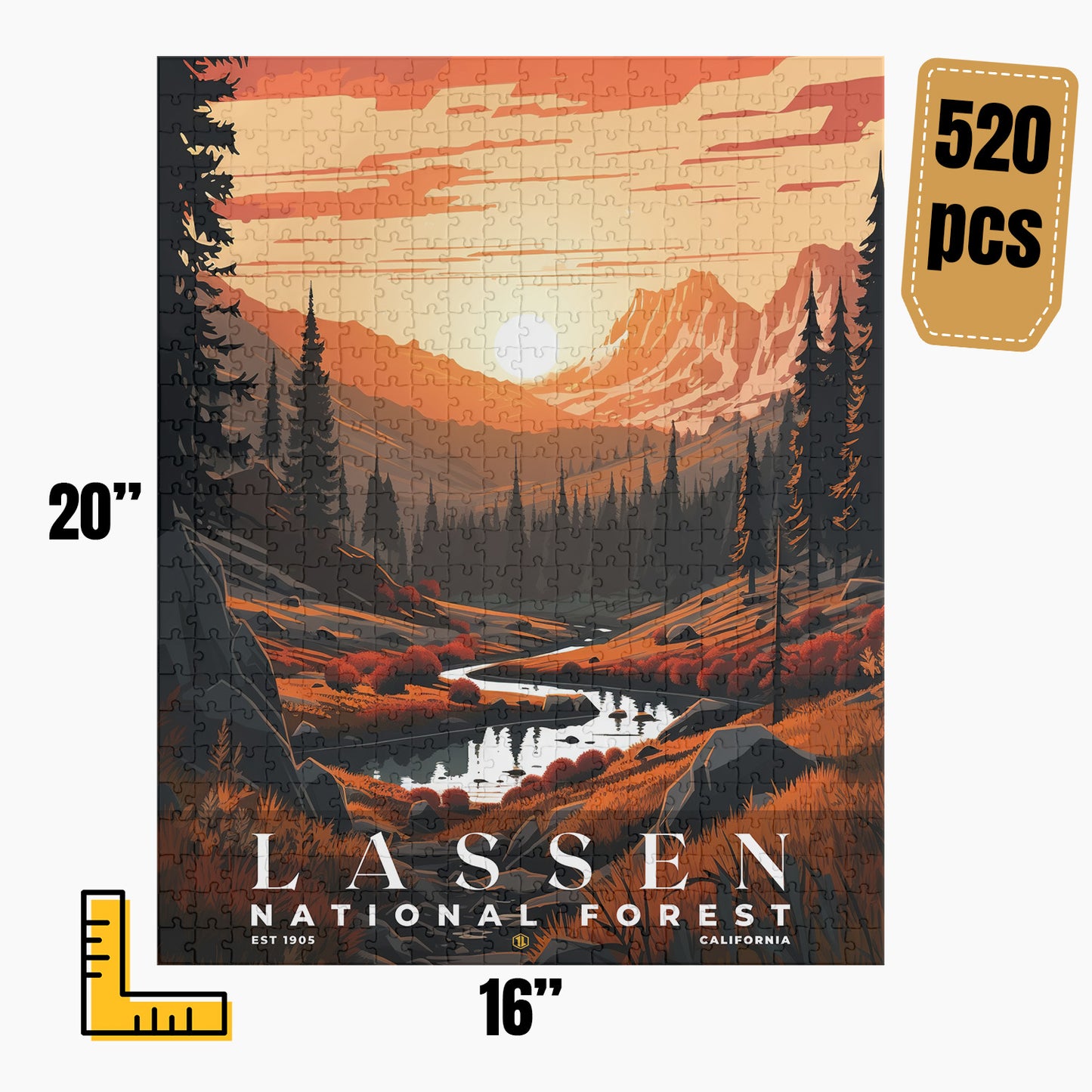 Lassen National Forest Puzzle | S01