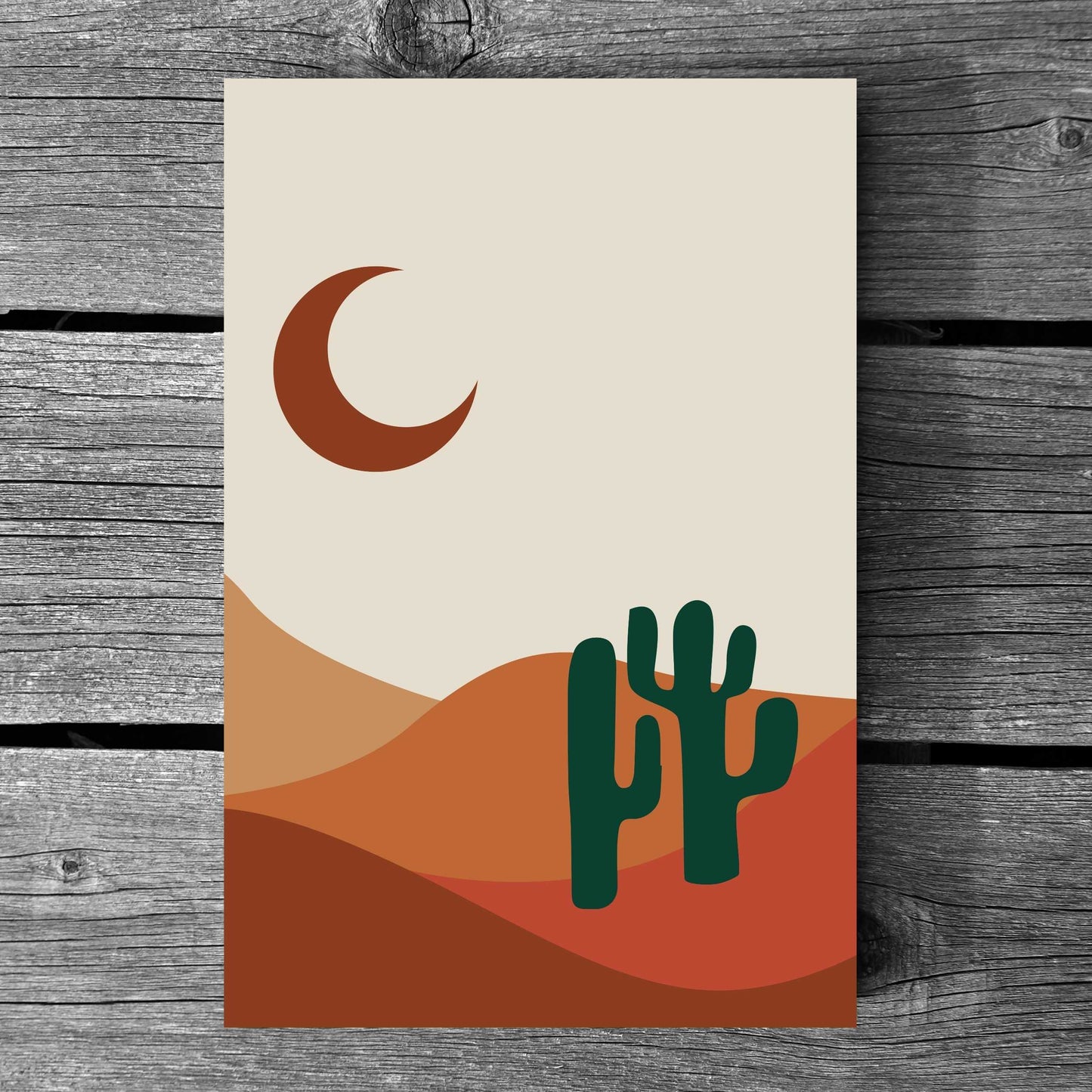 Boho Landscape Poster #04 | S01