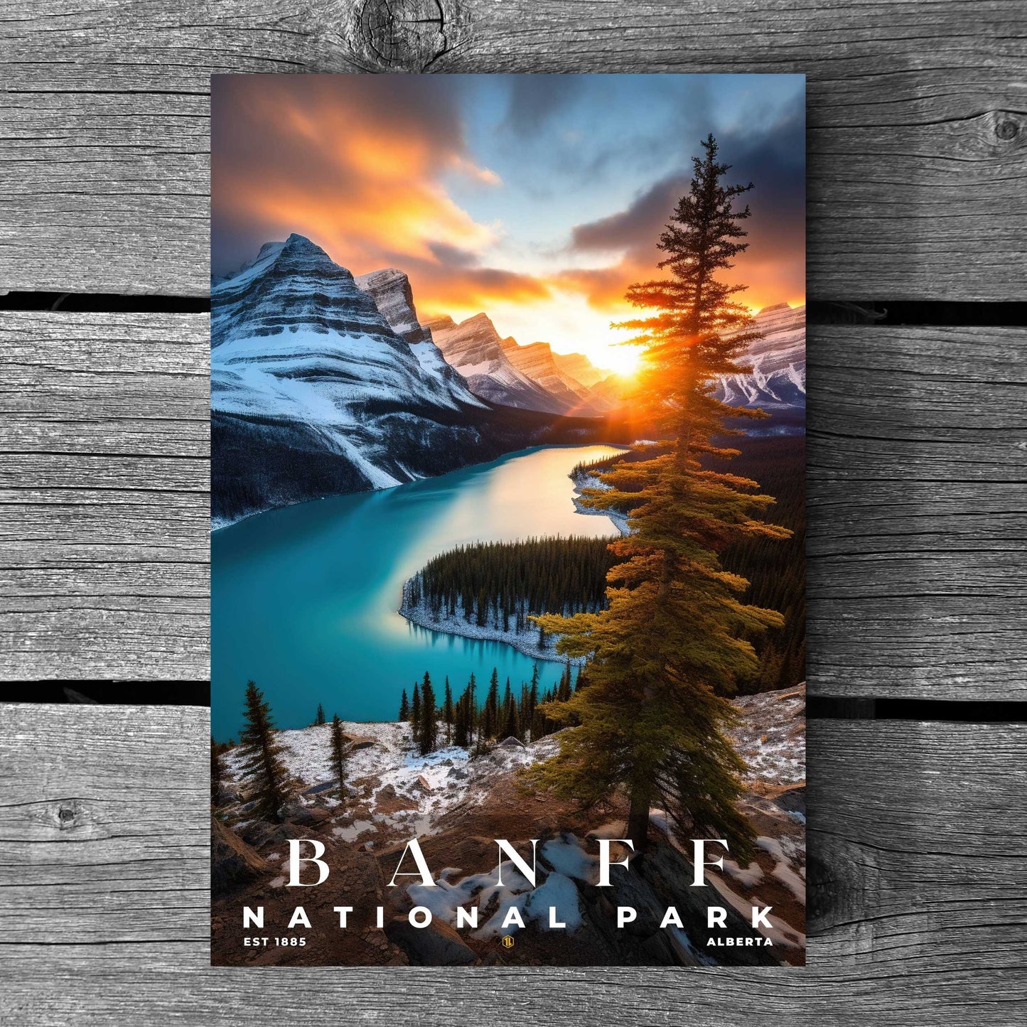 Banff National Park Poster | S10