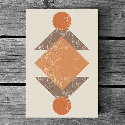 Boho Abstract Poster #04 | S01