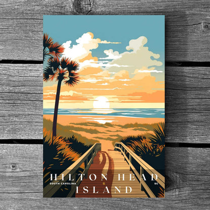 Hilton Head Island Poster | US Travel | S01