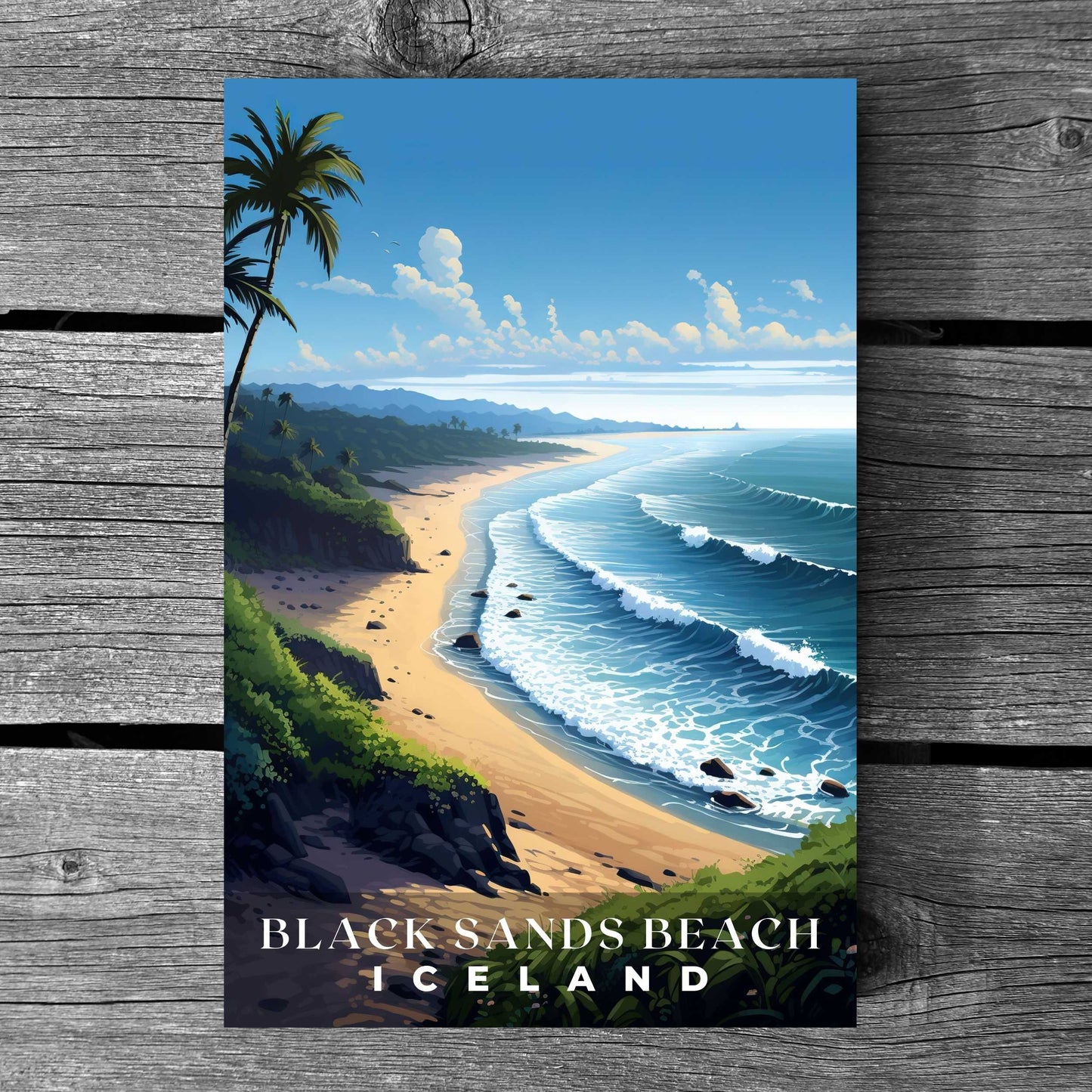 Black Sands Beach Poster | S01