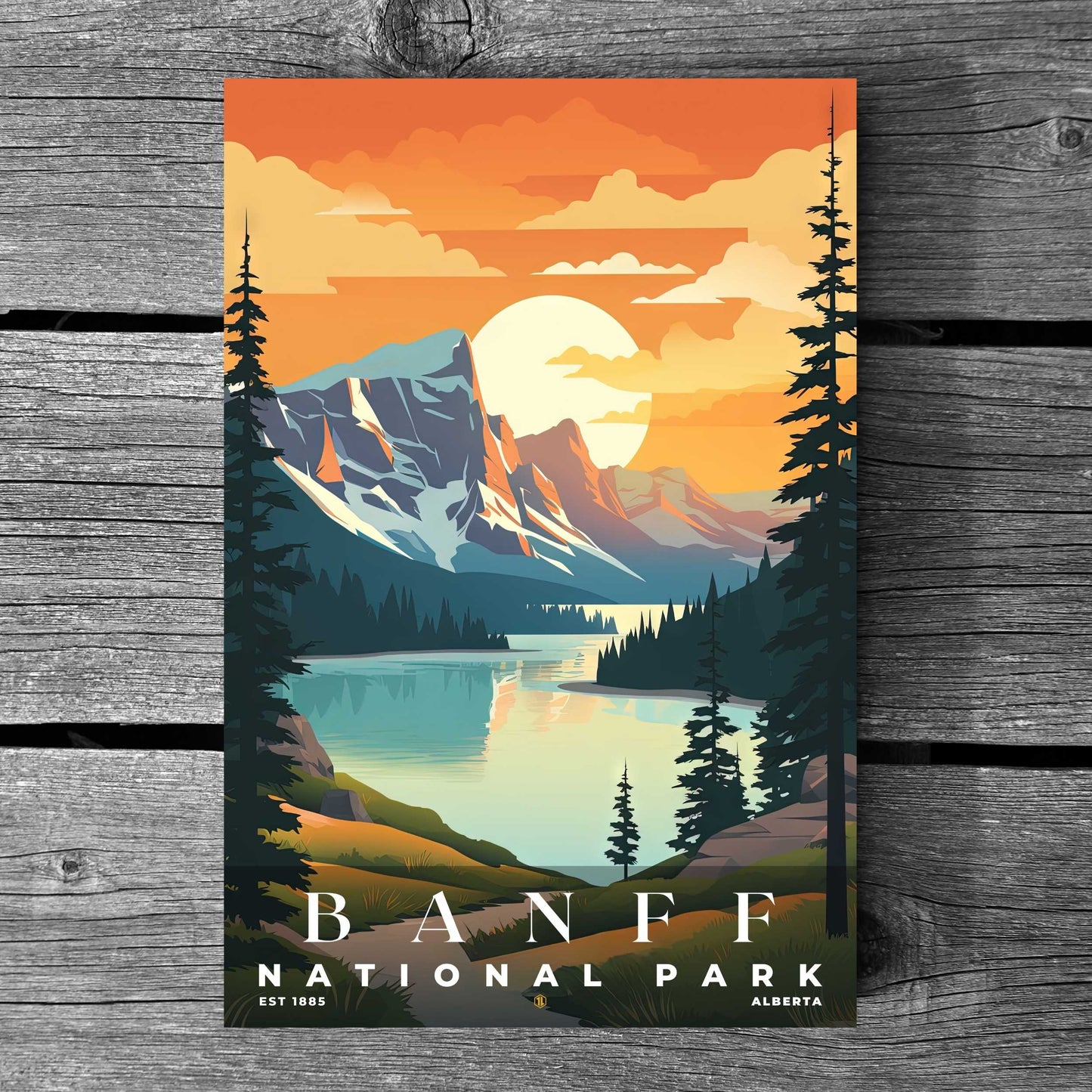 Banff National Park Poster | S05