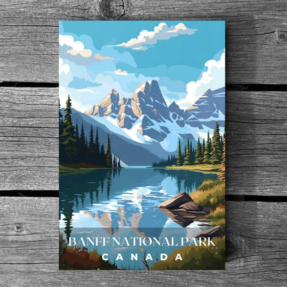 Banff National Park Poster | S01