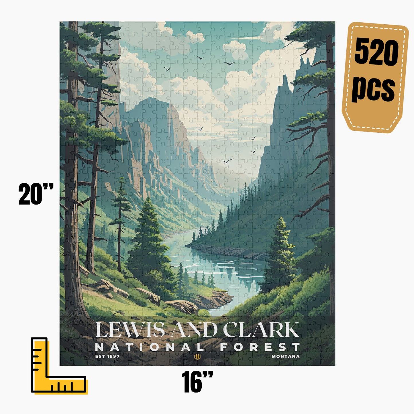 Lewis and Clark National Forest Puzzle | S01