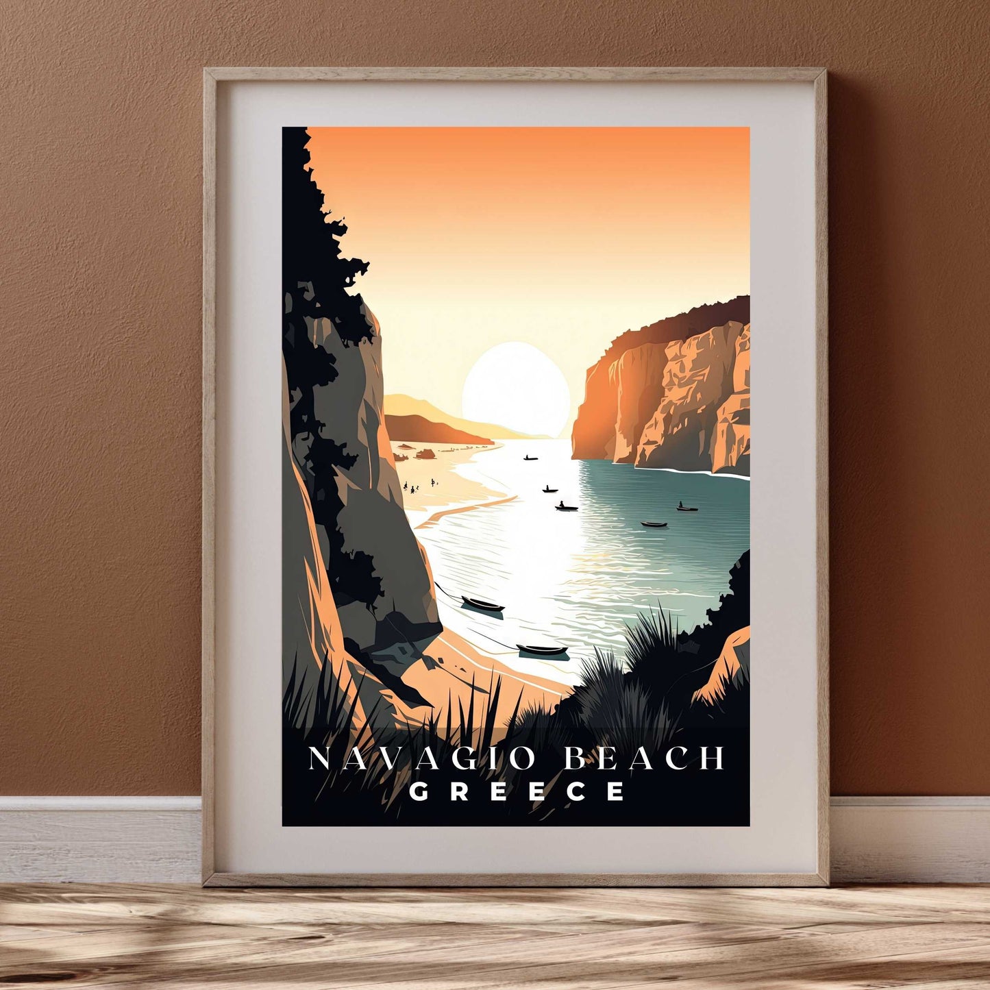 Navagio Beach Poster | S01