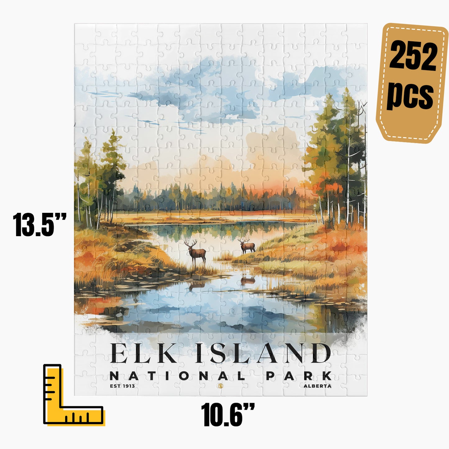 Elk Island National Park Puzzle | S04