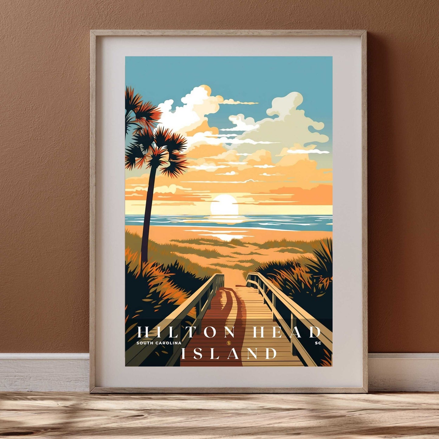 Hilton Head Island Poster | US Travel | S01