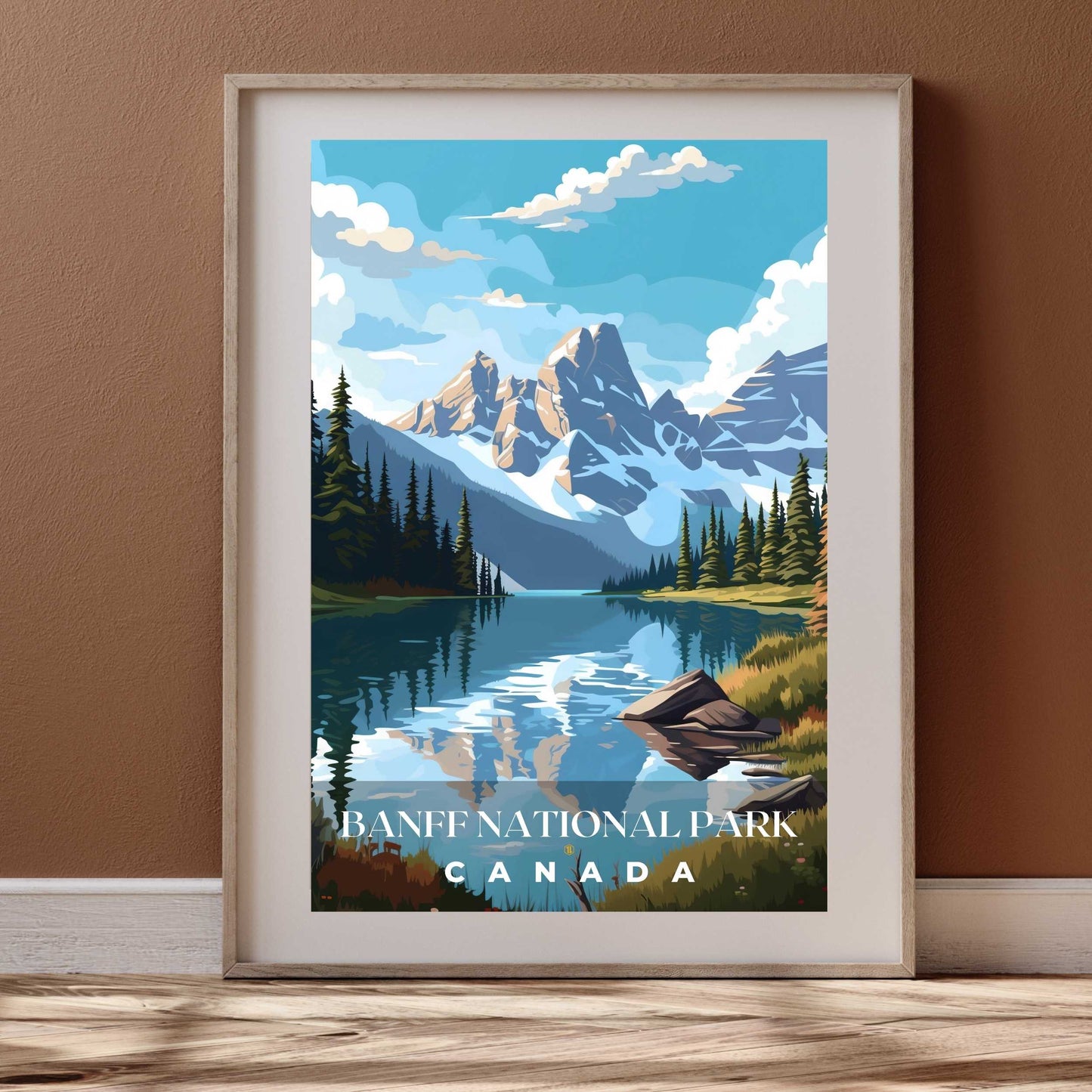 Banff National Park Poster | S01