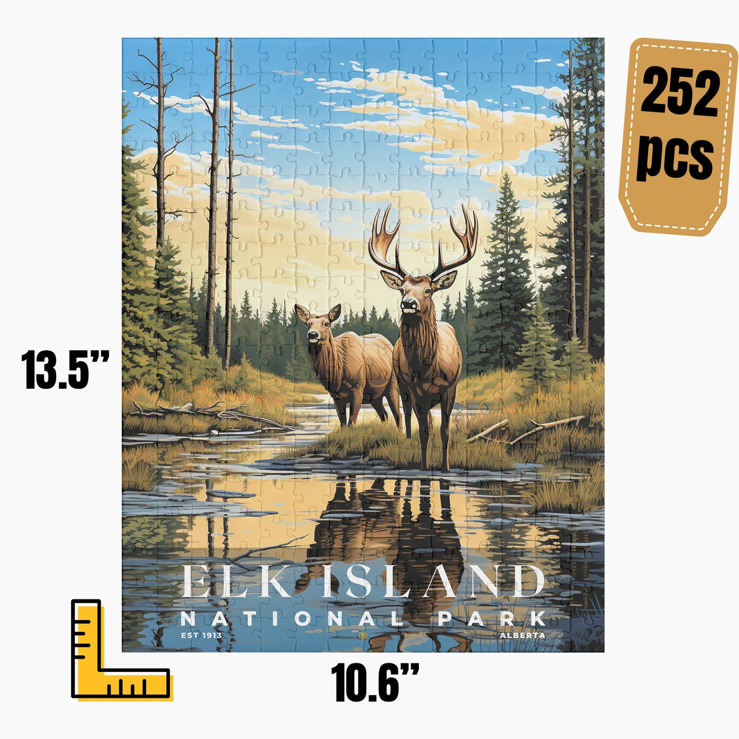 Elk Island National Park Puzzle | S02