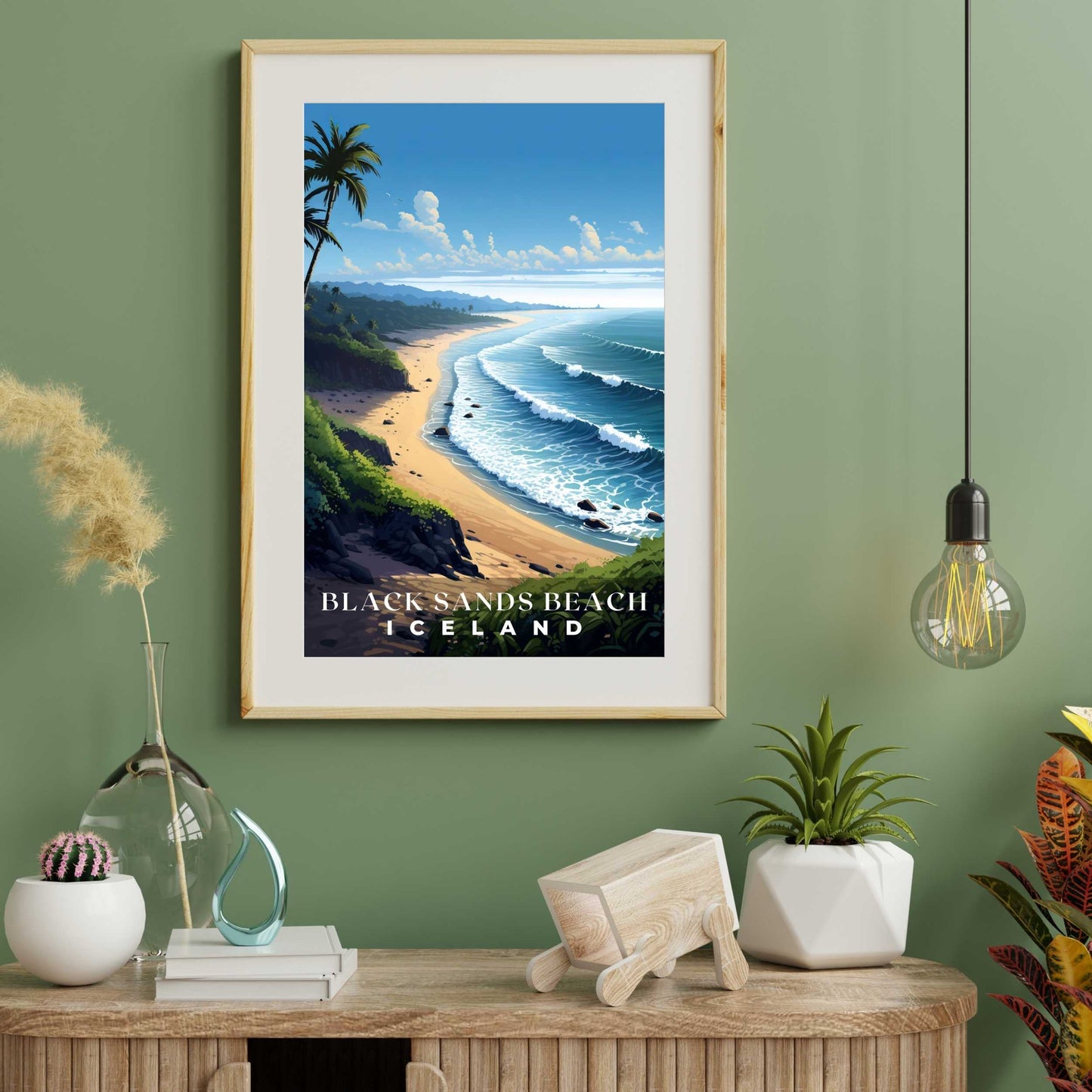 Black Sands Beach Poster | S01