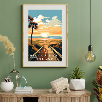 Hilton Head Island Poster | US Travel | S01