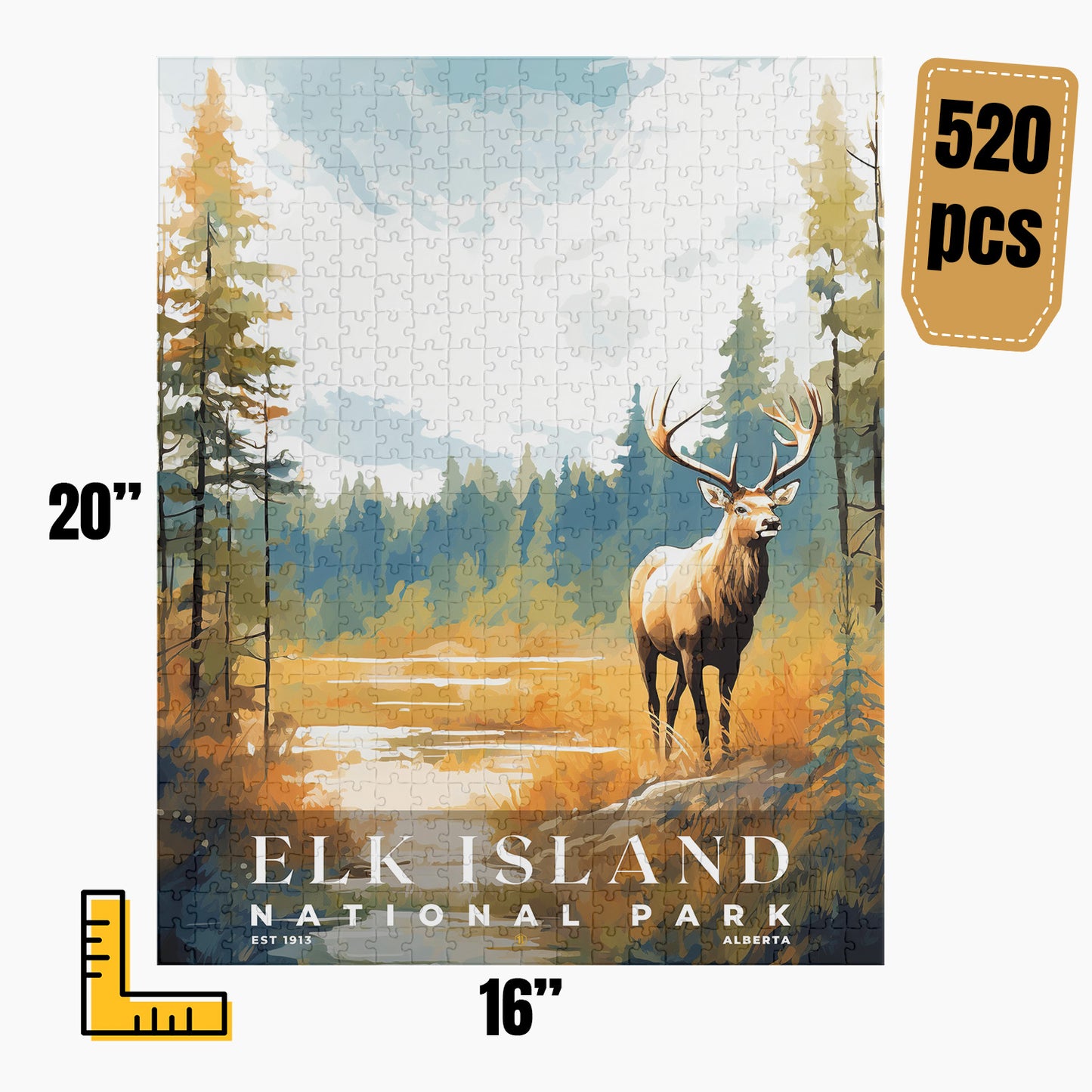 Elk Island National Park Puzzle | S08