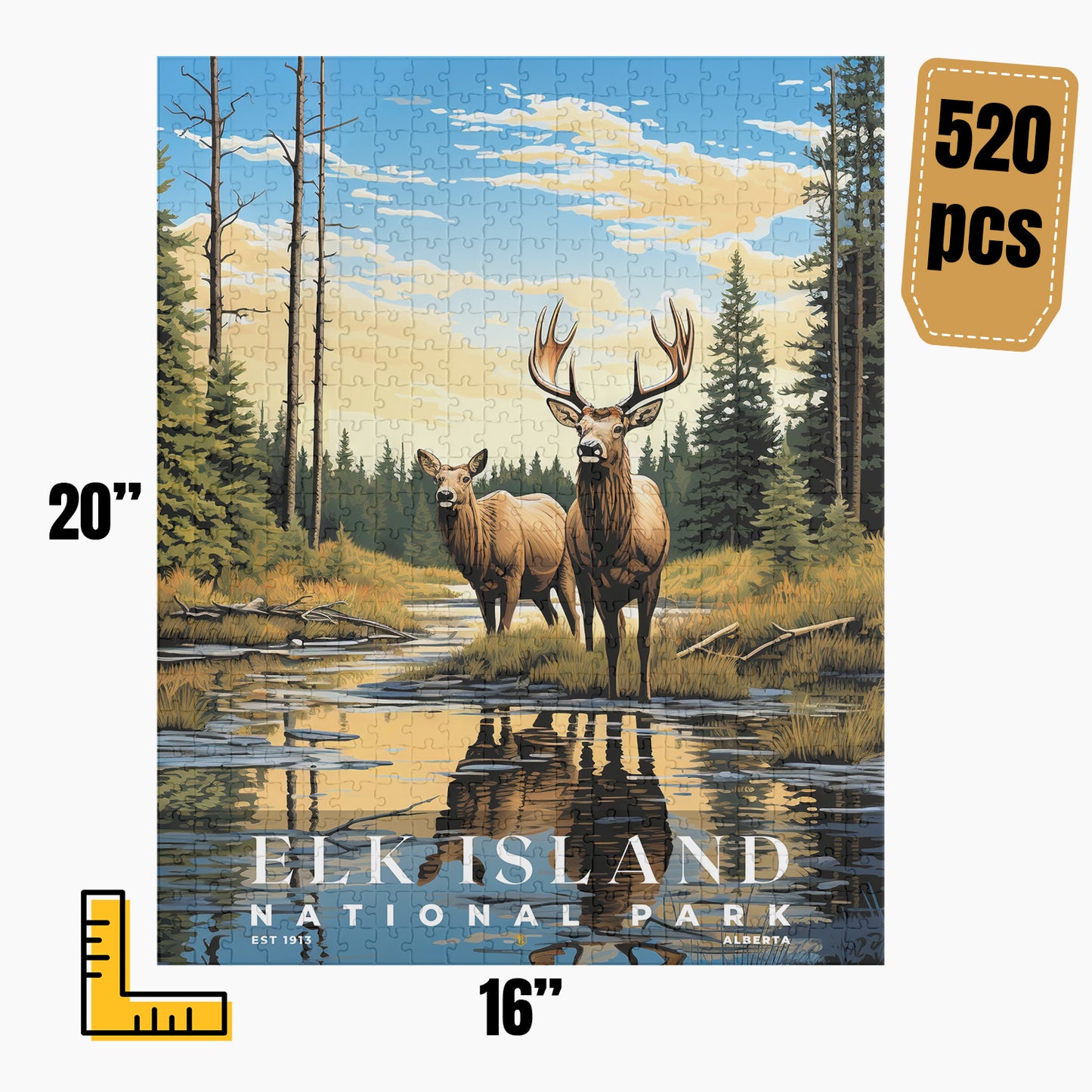 Elk Island National Park Puzzle | S02