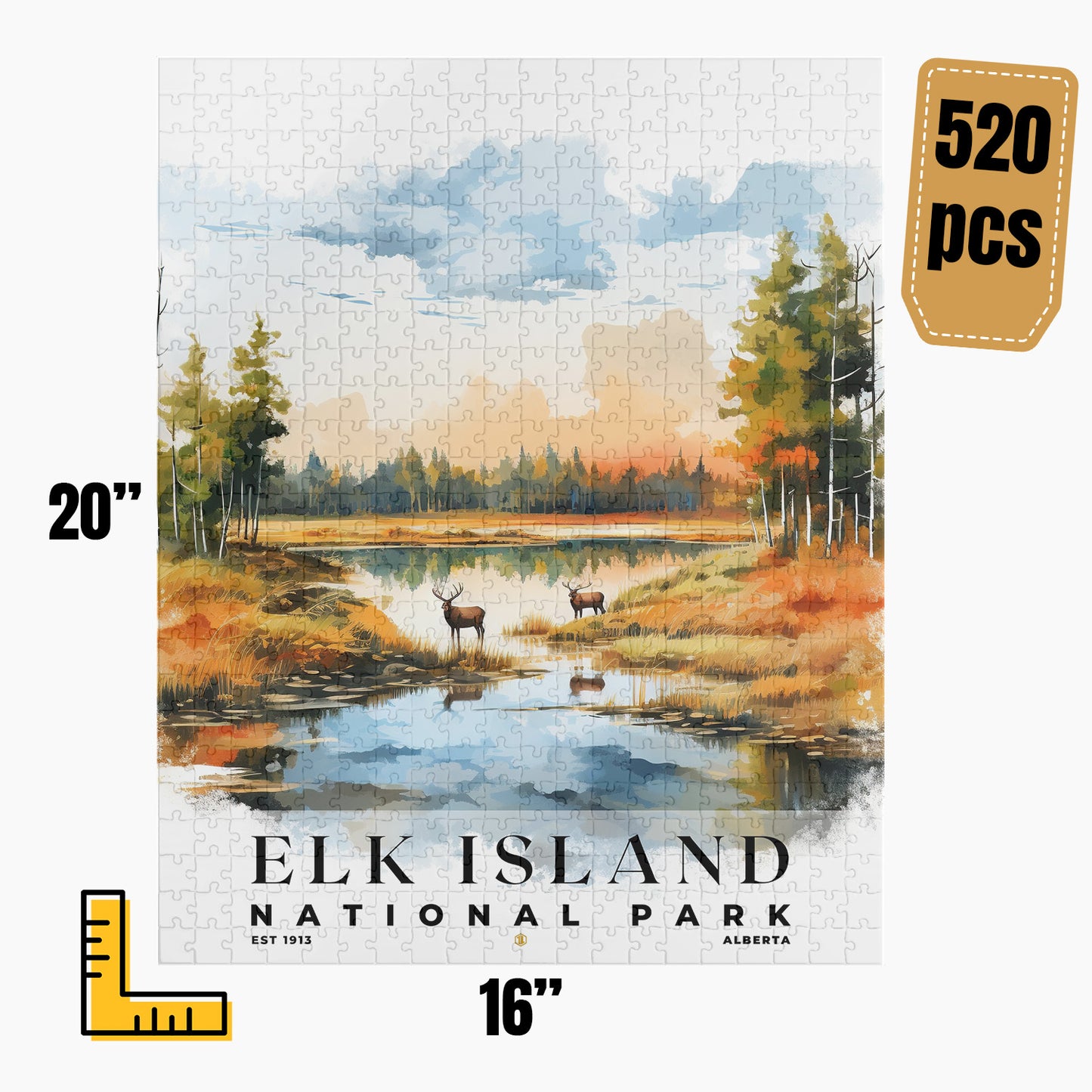 Elk Island National Park Puzzle | S04