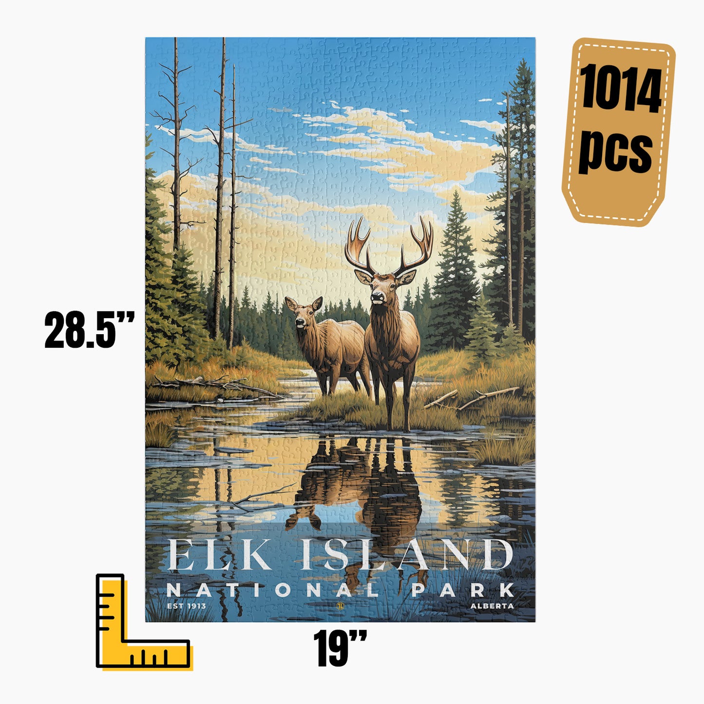 Elk Island National Park Puzzle | S02