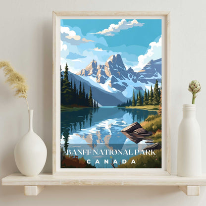 Banff National Park Poster | S01