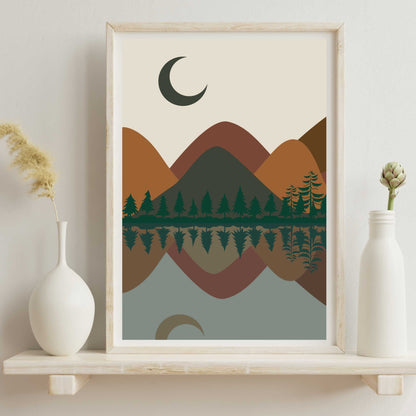 Boho Landscape Poster #27 | S01