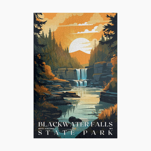 Blackwater Falls State Park Puzzle | US Travel | S01