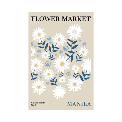 Manila Flower Market Poster | S01