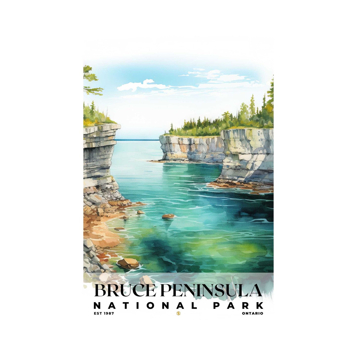 Bruce Peninsula National Park Poster | S04