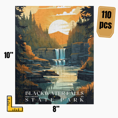 Blackwater Falls State Park Puzzle | US Travel | S01