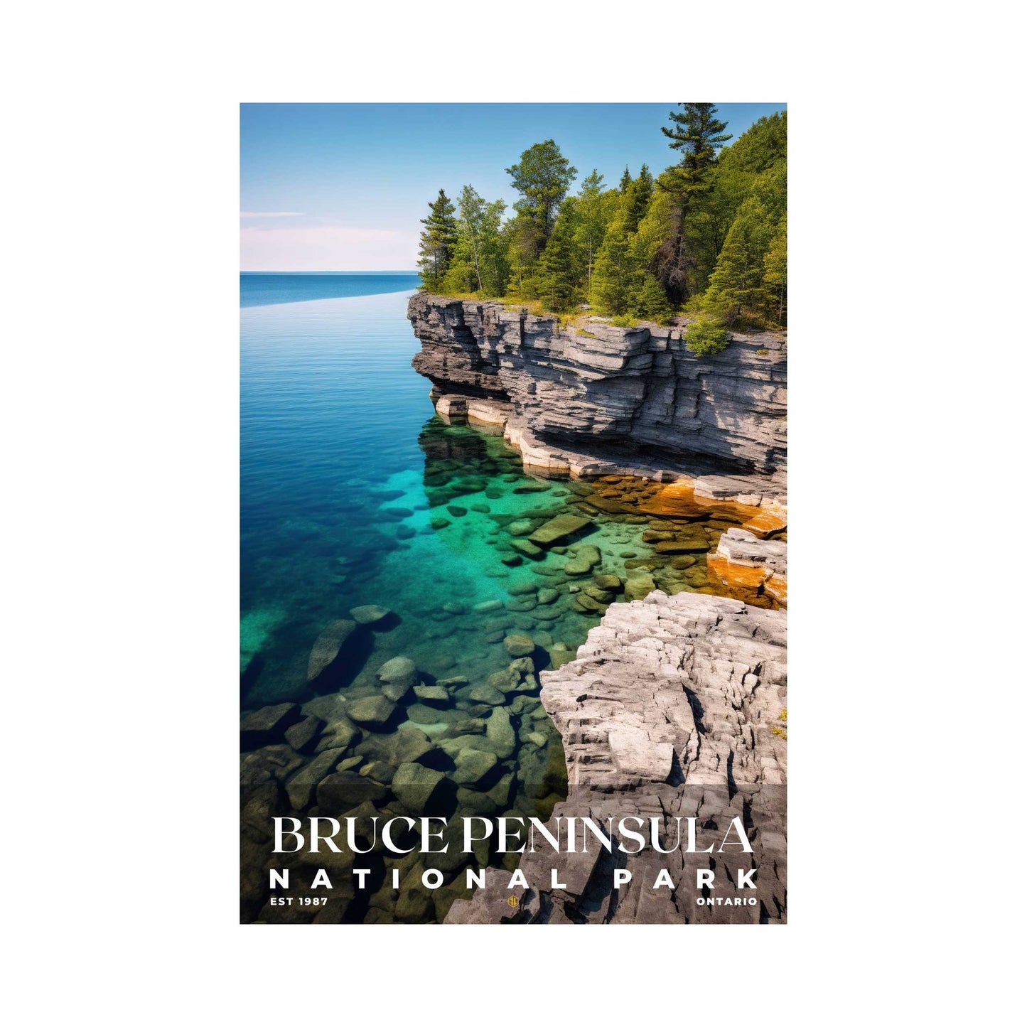 Bruce Peninsula National Park Poster | S10