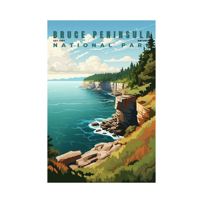 Bruce Peninsula National Park Poster | S01