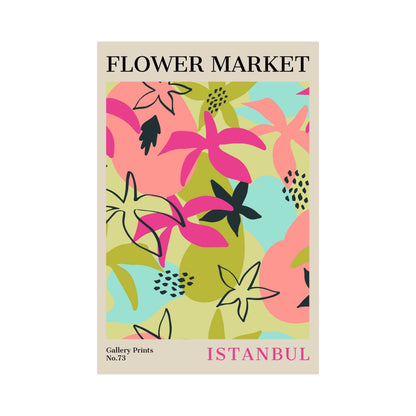 Istanbul Flower Market Poster | S02