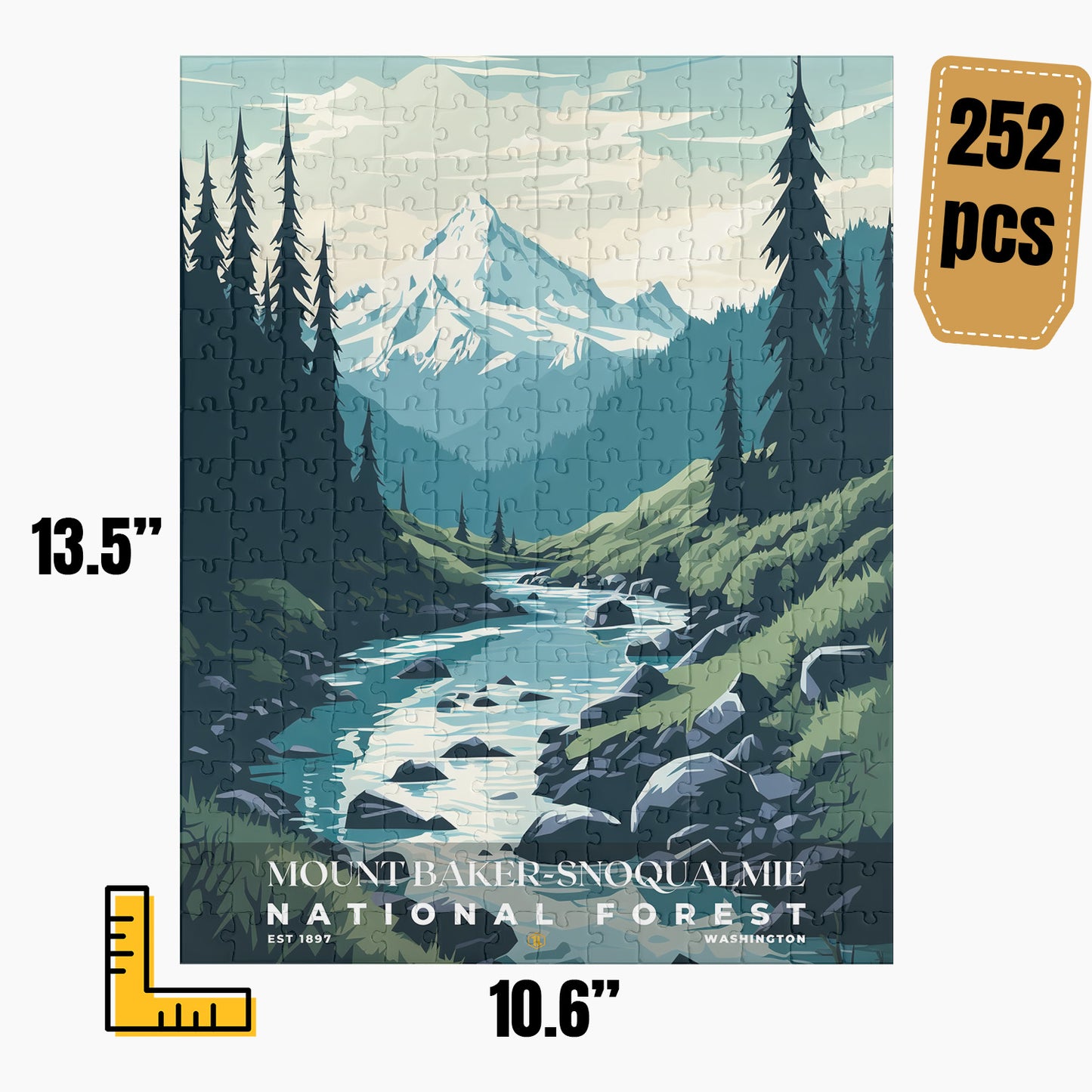 Mount Baker-Snoqualmie National Forest Puzzle | S01